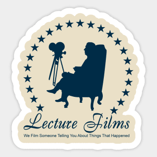 Lecture Films Sticker